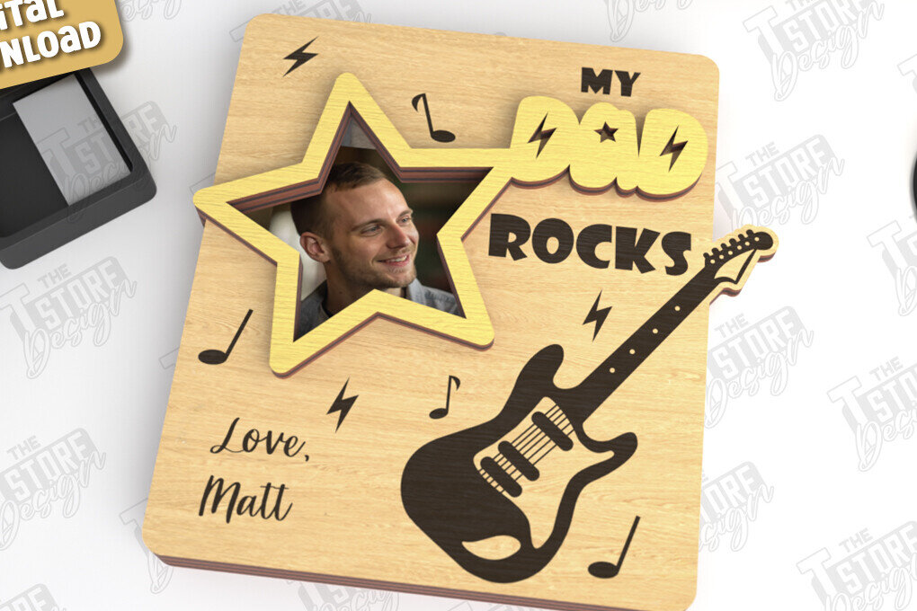 Intra απο ξύλο plywood  Χρώμα wenge 3mm-4mm πάχος - Μαγνήτης Φωτογραφίας για την Ημέρα του Πατέρα | Ιδέα δώρου Δίασταση 20x20 cm INTRAFABR-101769700