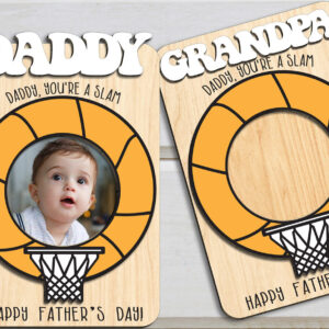 Intra απο ξύλο plywood  Χρώμα wenge 3mm-4mm πάχος - Πλαίσιο για την Ημέρα του Πατέρα Magnet Δίασταση 20x25 cm INTRAFABR-100936053