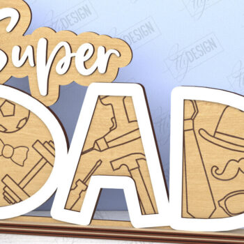 Intra απο ξύλο plywood  Χρώμα wenge 3mm-4mm πάχος - Πακέτο με πλακέτες για τη γιορτή του πατέρα | Ιδέα δώρου Δίασταση 30x20 cm INTRAFABR-81678741 - Image 6