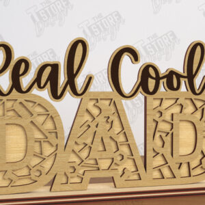 Intra απο ξύλο plywood  Χρώμα wenge 3mm-4mm πάχος - Πλακέτες για τη γιορτή του πατέρα | Δώρο για τον παππού Δίασταση 30x20 cm INTRAFABR-81907402