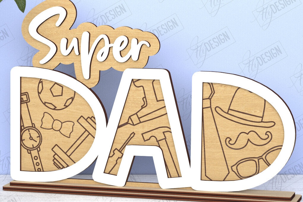 Intra απο ξύλο plywood  Χρώμα wenge 3mm-4mm πάχος - Πλακέτες για τη γιορτή του πατέρα | Δώρο για τον παππού Δίασταση 30x20 cm INTRAFABR-80866694