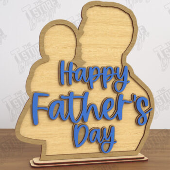 Intra απο ξύλο plywood  Χρώμα wenge 3mm-4mm πάχος - Πλακέτες για τη γιορτή του πατέρα | Δώρο για τον παππού Δίασταση 30x20 cm INTRAFABR-121763700 - Image 1