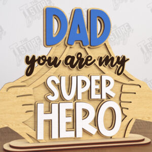 Intra απο ξύλο plywood  Χρώμα wenge 3mm-4mm πάχος - Πλακέτες για τη γιορτή του πατέρα | Δώρο για τον παππού Δίασταση 30x20 cm INTRAFABR-123829163