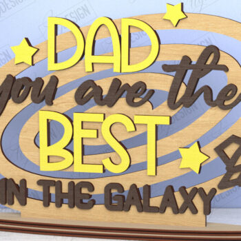 Intra απο ξύλο plywood  Χρώμα wenge 3mm-4mm πάχος - Πλακέτες για τη γιορτή του πατέρα | Δώρο για τον παππού Δίασταση 30x20 cm INTRAFABR-123828874 - Image 1