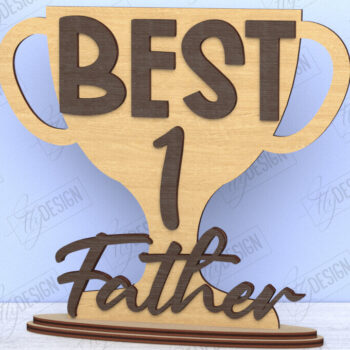 Intra απο ξύλο plywood  Χρώμα wenge 3mm-4mm πάχος - Πλακέτες για τη γιορτή του πατέρα | Δώρο για τον παππού Δίασταση 30x20 cm INTRAFABR-123829038 - Image 1