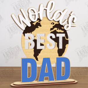 Intra απο ξύλο plywood  Χρώμα wenge 3mm-4mm πάχος - Πλακέτες για τη γιορτή του πατέρα | Δώρο για τον παππού Δίασταση 30x20 cm INTRAFABR-123829119