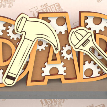 Intra απο ξύλο plywood  Χρώμα wenge 3mm-4mm πάχος - Πινακίδα ραφιού για τη γιορτή του πατέρα | τρισδιάστατη πινακίδα ραφιού Δίασταση 30x20 cm INTRAFABR-122127188 - Image 1