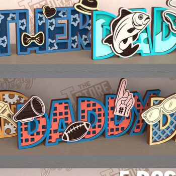 Intra απο ξύλο plywood  Χρώμα wenge 3mm-4mm πάχος - Πακέτο σχεδίασης πινακίδας για την ημέρα του πατέρα Δίασταση 30x20 cm INTRAFABR-122127391 - Image 1