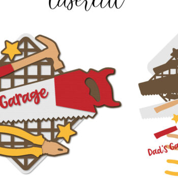 Intra απο ξύλο plywood  Χρώμα wenge 3mm-4mm πάχος - Σημάδι λέιζερ για την ημέρα του πατέρα Δίασταση 30x20 cm INTRAFABR-75199899 - Image 1