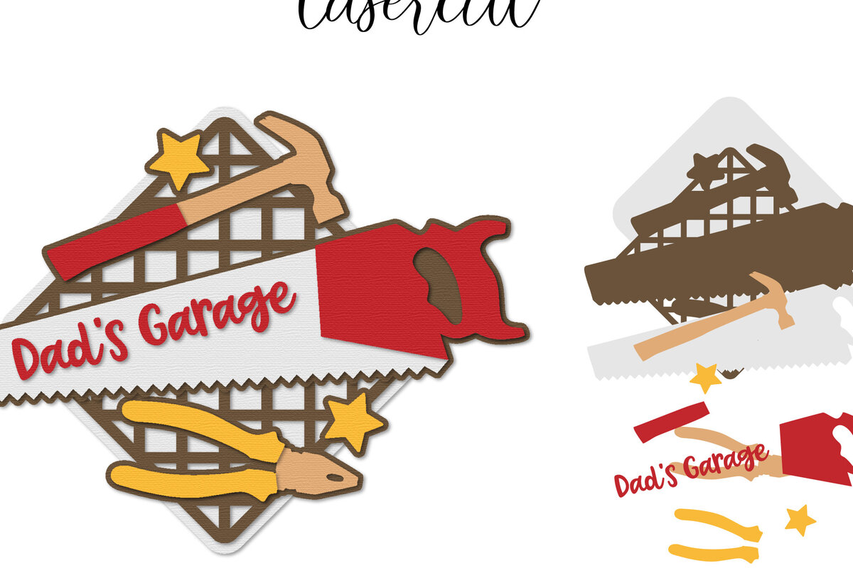 Intra απο ξύλο plywood  Χρώμα wenge 3mm-4mm πάχος - Σημάδι λέιζερ για την ημέρα του πατέρα Δίασταση 30x20 cm INTRAFABR-75199899