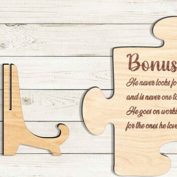 Intra απο ξύλο plywood Χρώμα wenge 3mm-4mm πάχος - Διακόσμηση σταντ για τη γιορτή του πατέρα - Break Jhon Δίασταση 20x20 cm INTRAFABR-21281541 - Image 3