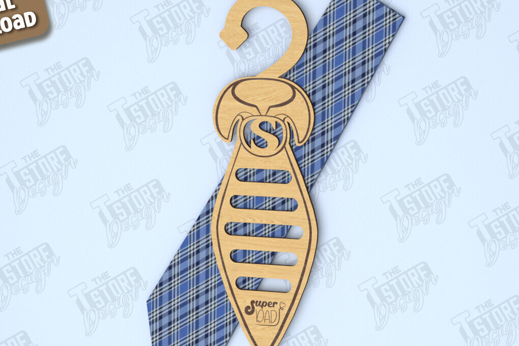 Intra απο ξύλο plywood  Χρώμα wenge 3mm-4mm πάχος - Γραβάτα για την Ημέρα του Πατέρα | Κρεμάστρα γραβάτας Δίασταση 20x20 cm INTRAFABR-115674864