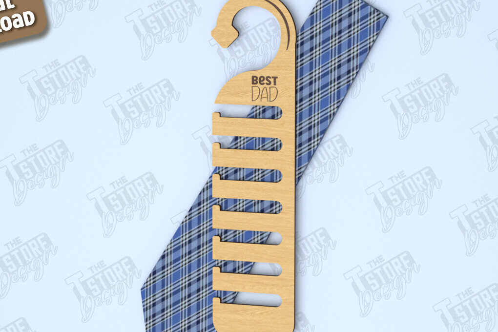 Intra απο ξύλο plywood  Χρώμα wenge 3mm-4mm πάχος - Γραβάτα για την Ημέρα του Πατέρα | Κρεμάστρα γραβάτας Δίασταση 20x20 cm INTRAFABR-24668548