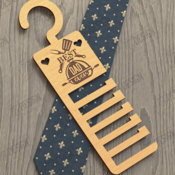 Intra απο ξύλο plywood  Χρώμα wenge 3mm-4mm πάχος - Γραβάτα για την Ημέρα του Πατέρα | Κρεμάστρα γραβάτας Δίασταση 20x20 cm INTRAFABR-123565867 - Image 1