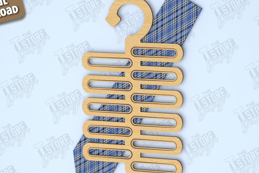 Intra απο ξύλο plywood  Χρώμα wenge 3mm-4mm πάχος - Γραβάτα για την Ημέρα του Πατέρα | Κρεμάστρα γραβάτας Δίασταση 20x20 cm INTRAFABR-123566557