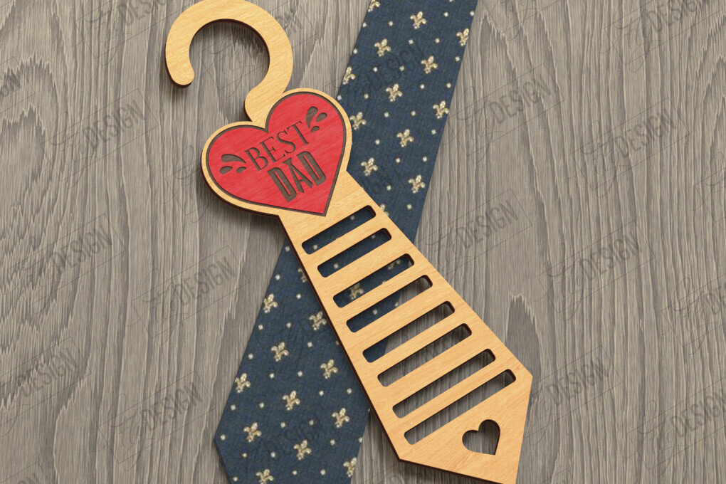 Intra απο ξύλο plywood  Χρώμα wenge 3mm-4mm πάχος - Γραβάτα για την Ημέρα του Πατέρα | Κρεμάστρα γραβάτας|CNC Δίασταση 20x20 cm INTRAFABR-19007433