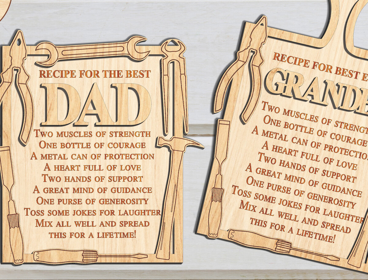 Intra απο ξύλο plywood  Χρώμα wenge 3mm-4mm πάχος - Διακόσμηση βάσης πινακίδας για την ημέρα του πατέρα Δίασταση 30x20 cm INTRAFABR-94849924