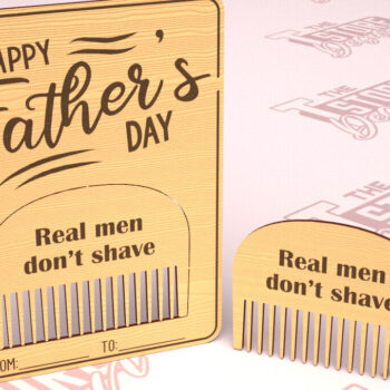 Intra απο ξύλο plywood Χρώμα wenge 3mm-4mm πάχος - Πακέτο σχεδίου ξύλινης κάρτας για την ημέρα του πατέρα Δίασταση 10x15 cm INTRAFABR-28582845 - Image 7