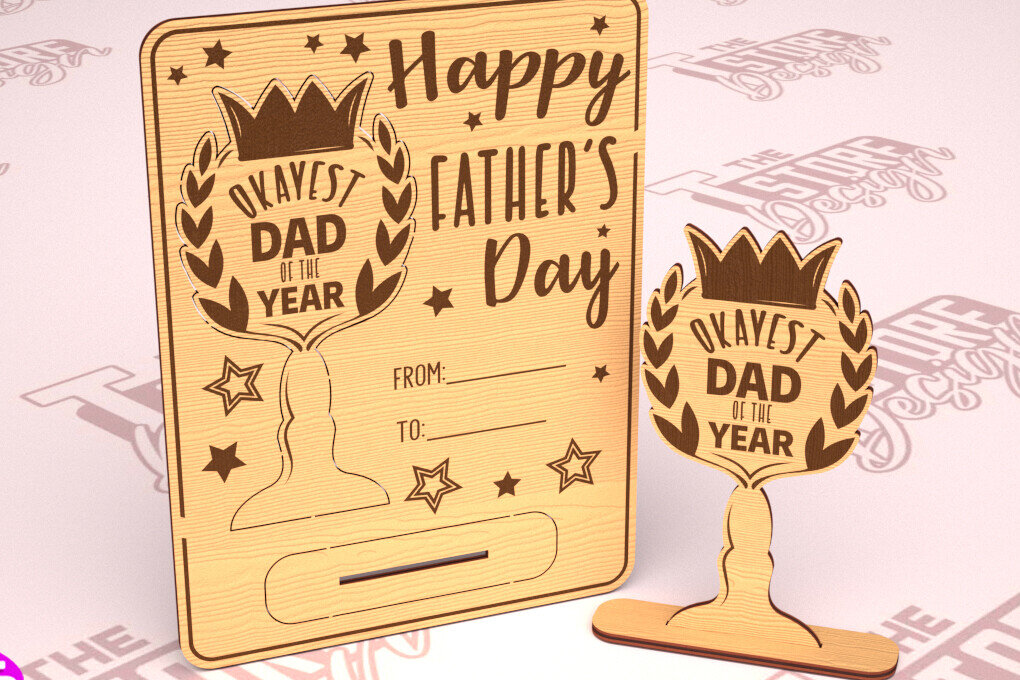 Intra απο ξύλο plywood  Χρώμα wenge 3mm-4mm πάχος - Ξύλινη κάρτα για τη γιορτή του πατέρα | Ευχετήρια κάρτα Δίασταση 10x15 cm INTRAFABR-28583180