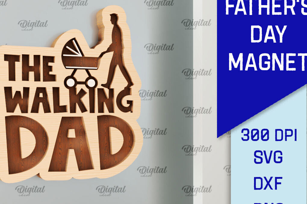 Intra απο ξύλο plywood  Χρώμα wenge 3mm-4mm πάχος - Ξύλινη κοπή με μαγνήτη με λέιζερ για τη γιορτή του πατέρα Δίασταση 30x20 cm INTRAFABR-28657979