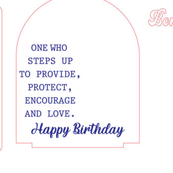 Intra απο ξύλο plywood  Χρώμα wenge 3mm-4mm πάχος - Ξύλινη επιγραφή για την Ημέρα του Πατέρα Δίασταση 20x20 cm INTRAFABR-28852499 - Image 4