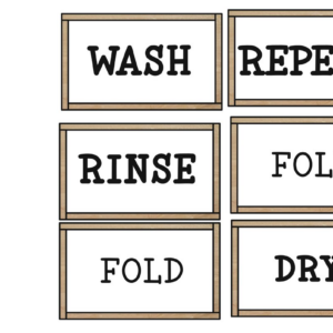 Intra απο ξύλο plywood  Χρώμα wenge 3mm-4mm πάχος - Faux Farmhouse Μπάνιο/Δωμάτιο πλυντηρίου Δίασταση 10x6 cm INTRAFABR-28852689