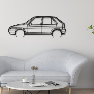 Intra απο ξύλο plywood  Χρώμα wenge 3mm-4mm πάχος - Favorit Car Silhouette Dxf Δίασταση 20x20 cm INTRAFABR-121577035