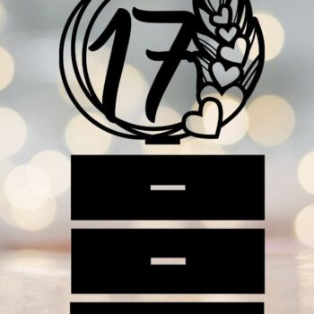 Intra απο ξύλο plywood  Χρώμα wenge 3mm-4mm πάχος - Αριθμοί τραπεζιού γάμου με πούπουλα Δίασταση 10x8 cm INTRAFABR-76263948 - Image 19