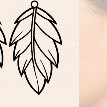 Intra απο ξύλο plywood  Χρώμα wenge 3mm-4mm πάχος - Πουπουλένια Ξύλινα Σκουλαρίκια Πακέτο κοπής με λέιζερ Δίασταση 3x3 cm INTRAFABR-76418925 - Image 4