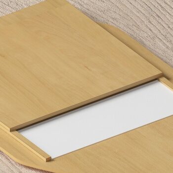 Intra απο ξύλο plywood Χρώμα wenge 3mm-4mm πάχος - Κορνίζα Baby Sake Photo Bottle Feedle Δίασταση 20x25 cm INTRAFABR-116959445 - Image 3