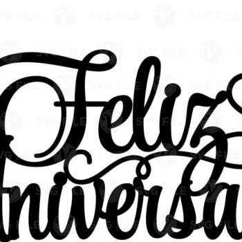 Intra απο ξύλο plywood 3mm-4mm πάχος - Happy Anniversary - DIY Cake Topper Δίασταση 6x6 cm INTRAFABR-17728266 - Image 1