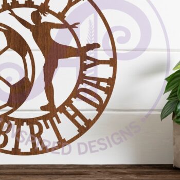 Intra απο ξύλο plywood  Χρώμα wenge 3mm-4mm πάχος - Γυναικεία Χρόνια Πολλά Ποδόσφαιρο/Ποδόσφαιρο Δίασταση 20x20 cm INTRAFABR-116958269 - Image 2