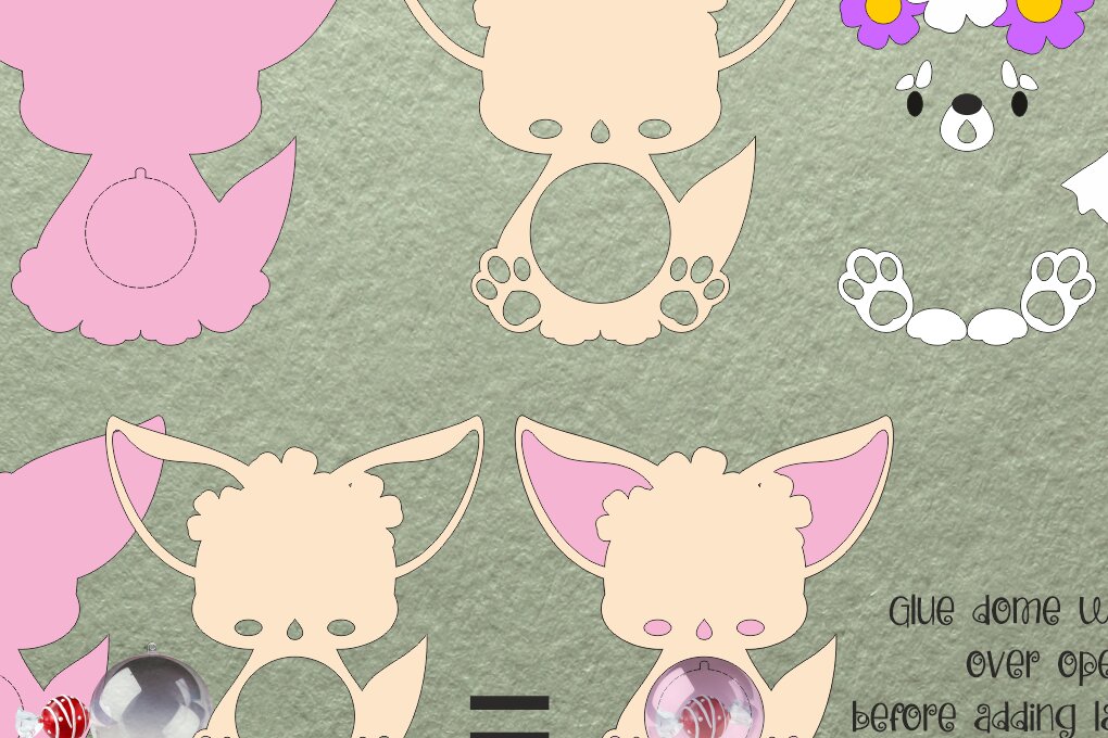 Intra απο ξύλο plywood  Χρώμα wenge 3mm-4mm πάχος - Fennec Fox | Πρότυπο θόλου καραμέλας Δίασταση 30x20 cm INTRAFABR-124988956