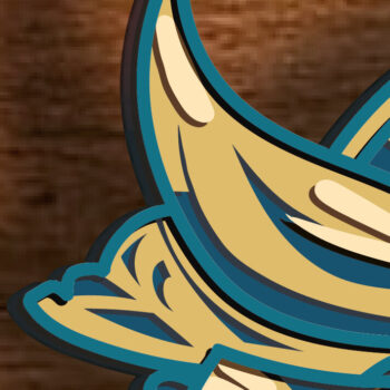 Intra απο ξύλο plywood  Χρώμα wenge 3mm-4mm πάχος - Fighter Pilot Multilayer /Ukrainian Pilo Δίασταση 30x20 cm INTRAFABR-65275388 - Image 8