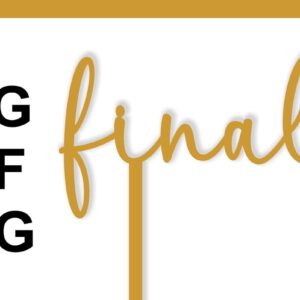 Intra απο ξύλο plywood  Χρώμα wenge 3mm-4mm πάχος - Επιτέλους Cake Topper Cut File Δίασταση 20x20 cm INTRAFABR-106020854