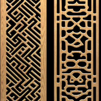 Intra απο ξύλο plywood Χρώμα wenge 3mm-4mm πάχος - Συλλογή Fine Design Δίασταση 3200x7200 cm INTRAFABR-106333872 - Image 4