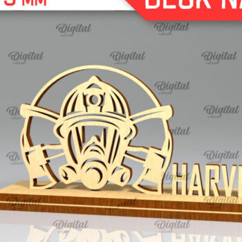 Intra απο ξύλο plywood  Χρώμα wenge 3mm-4mm πάχος - Πακέτα ονομάτων γραφείου πυροσβεστών Δίασταση 30x20 cm INTRAFABR-102677052 - Image 5