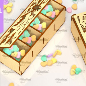 Intra απο ξύλο plywood  Χρώμα wenge 3mm-4mm πάχος - Πυροσβεστικό κουτί δώρου Δίασταση 15x15 cm INTRAFABR-102677147