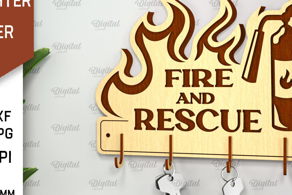 Intra απο ξύλο plywood  Χρώμα wenge 3mm-4mm πάχος - Πυροσβεστική θήκη κλειδιού Δίασταση 30x20 cm INTRAFABR-112131550