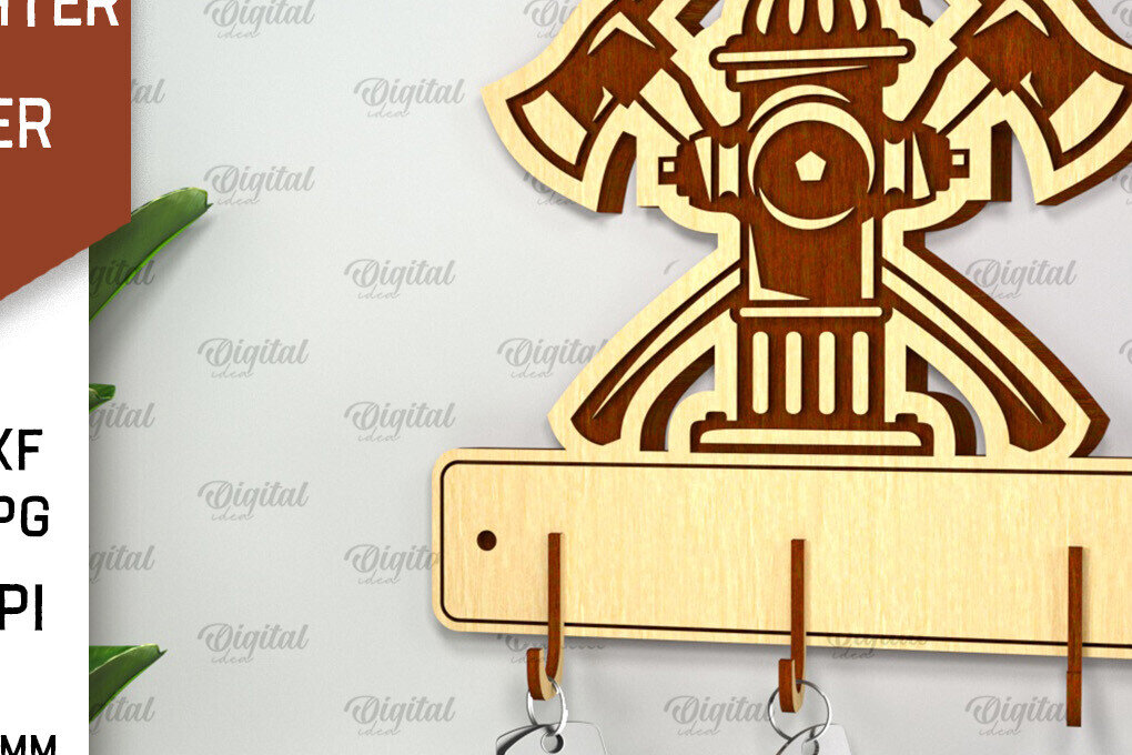 Intra απο ξύλο plywood  Χρώμα wenge 3mm-4mm πάχος - Πυροσβεστική θήκη κλειδιού Δίασταση 30x20 cm INTRAFABR-112768899