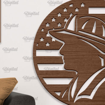 Intra απο ξύλο plywood Χρώμα wenge 3mm-4mm πάχος - Πυροσβεστική Ξύλινη Διακόσμηση Τοίχων Κοπή Laser Δίασταση 30x20 cm INTRAFABR-123397011 - Image 1