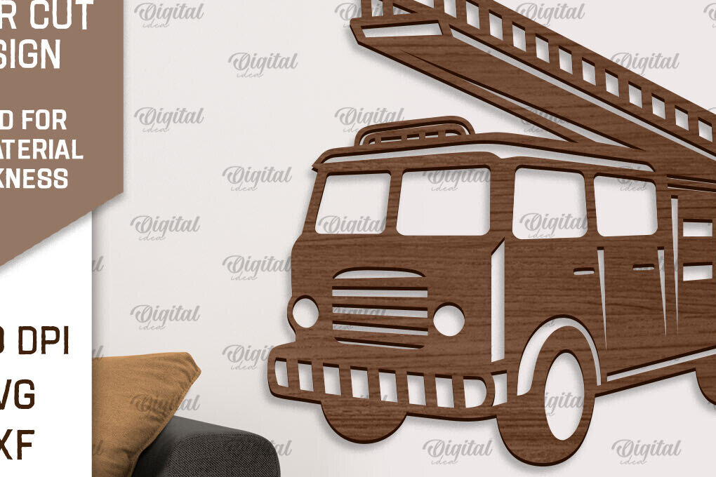 Intra απο ξύλο plywood  Χρώμα wenge 3mm-4mm πάχος - Πυροσβεστική Ξύλινη Διακόσμηση Τοίχων Κοπή Laser Δίασταση 30x20 cm INTRAFABR-123575789