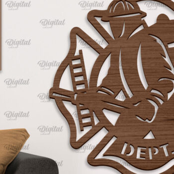 Intra απο ξύλο plywood Χρώμα wenge 3mm-4mm πάχος - Πυροσβεστική Ξύλινη Διακόσμηση Τοίχων Κοπή Laser Δίασταση 30x20 cm INTRAFABR-123575797 - Image 1