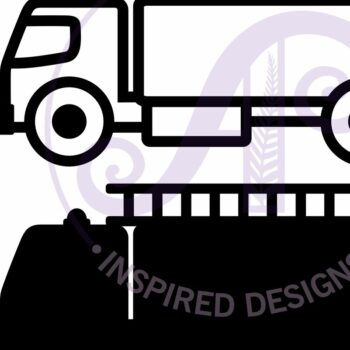 Intra απο ξύλο plywood  Χρώμα wenge 3mm-4mm πάχος - Πινακίδα τοίχου ονόματος στρώματος περιγράμματος Firetruck Δίασταση 30x20 cm INTRAFABR-123575813 - Image 4