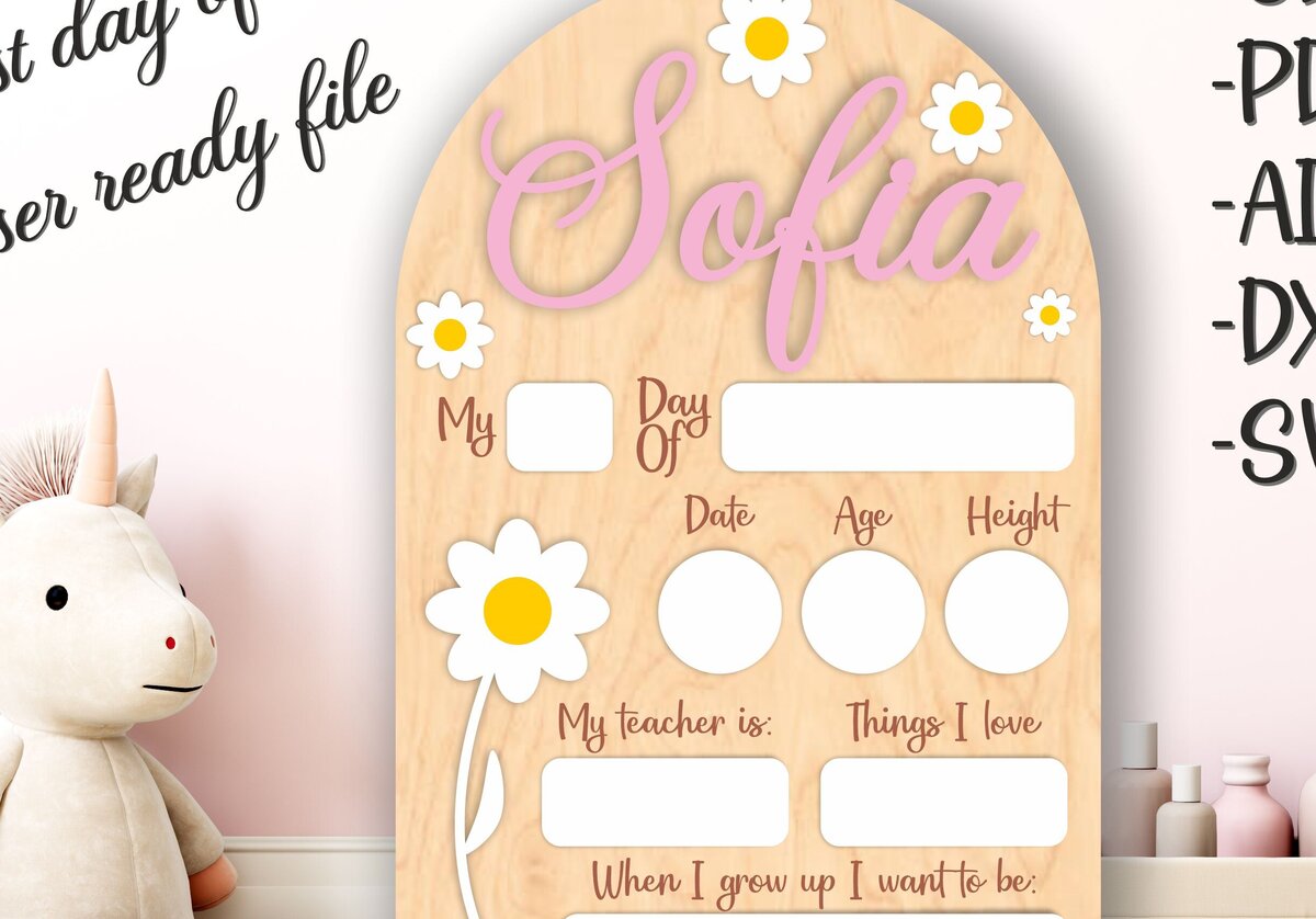 Intra απο ξύλο plywood  Χρώμα wenge 3mm-4mm πάχος - Πρώτη μέρα σχολείου Δίασταση 20x20 cm INTRAFABR-100515848