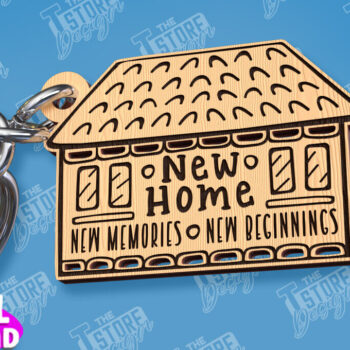 Intra απο ξύλο plywood Χρώμα wenge 3mm-4mm πάχος - Πακέτο κοπής λέιζερ για μπρελόκ για πρώτη φορά στο σπίτι Δίασταση 4x4 cm INTRAFABR-105090230 - Image 4