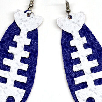 Intra απο ξύλο plywood  Χρώμα wenge 3mm-4mm πάχος - Πρότυπο σκουλαρίκια οστών ψαριών Δίασταση 3x3 cm INTRAFABR-76392626 - Image 2