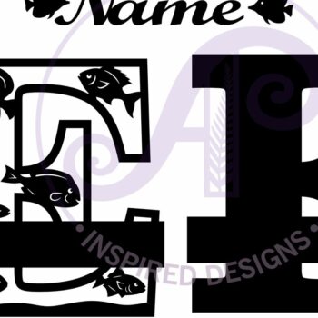 Intra απο ξύλο plywood  Χρώμα wenge 3mm-4mm πάχος - Μονόγραμμα Fish Capital Letter E Δίασταση 30x20 cm INTRAFABR-101719357 - Image 3