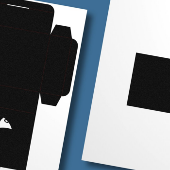 Intra απο ξύλο plywood  Χρώμα wenge 3mm-4mm πάχος - Πρότυπο ορθογώνιου κουτιού αποκοπής ψαριών 1 Δίασταση 10x8 cm INTRAFABR-111143292 - Image 1