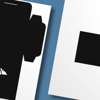 Intra απο ξύλο plywood Χρώμα wenge 3mm-4mm πάχος - Πρότυπο ορθογώνιου κουτιού αποκοπής ψαριών 2 Δίασταση 10x8 cm INTRAFABR-117724880 - Image 1